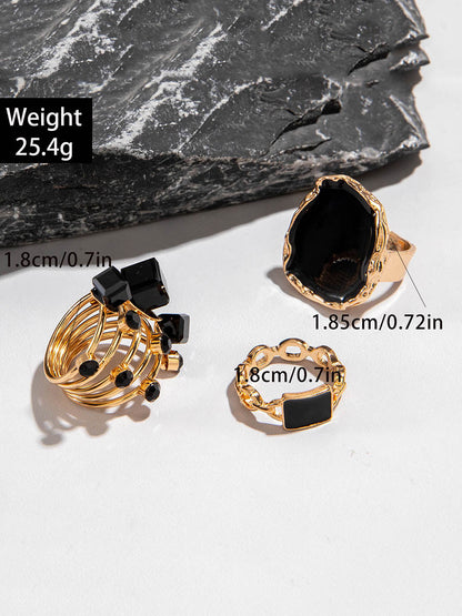 Geometric Rings Accessories