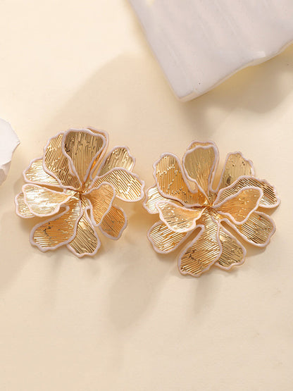 Flower Shape Earrings Accessories