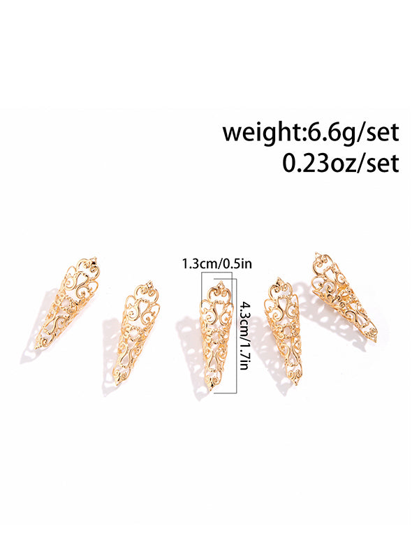 Geometric Hollow Nail Protectors