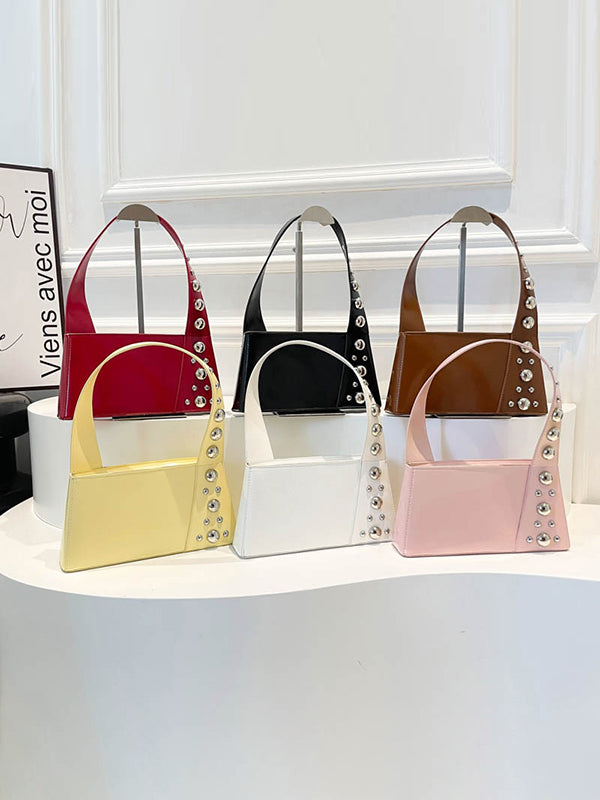 Asymmetric Rivet Split-Joint Mini Bags