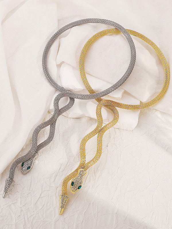 Snake Shape Necklaces Accessories