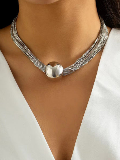 Geometric Chains Necklaces Accessories