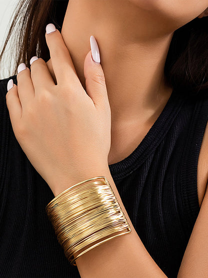 Geometric Solid Color Bracelet Accessories