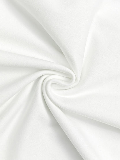 Asymmetric Pleated Solid Color Split-Front Split-Joint Split-Side High Neck Midi Dresses