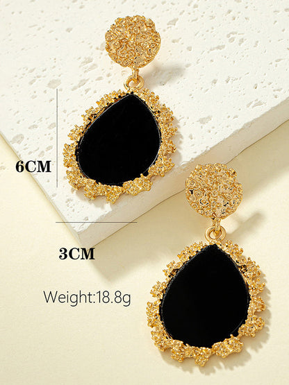 Geometric Drop Earrings