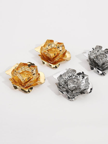 Flower Shape Drop Earrings