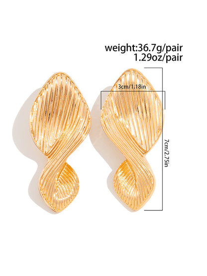 Geometric Drop Earrings