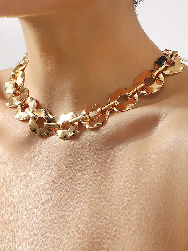 Normcore Chains Geometric Necklaces Accessories
