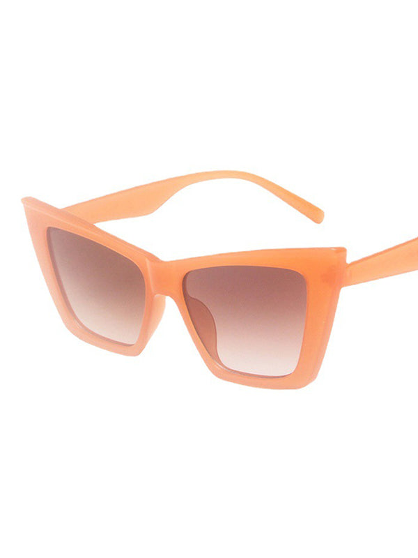 Geometric Sun Protection Sunglasses Accessories