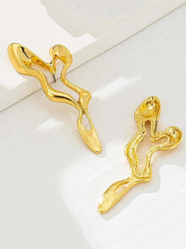 Geometric Drop Earrings