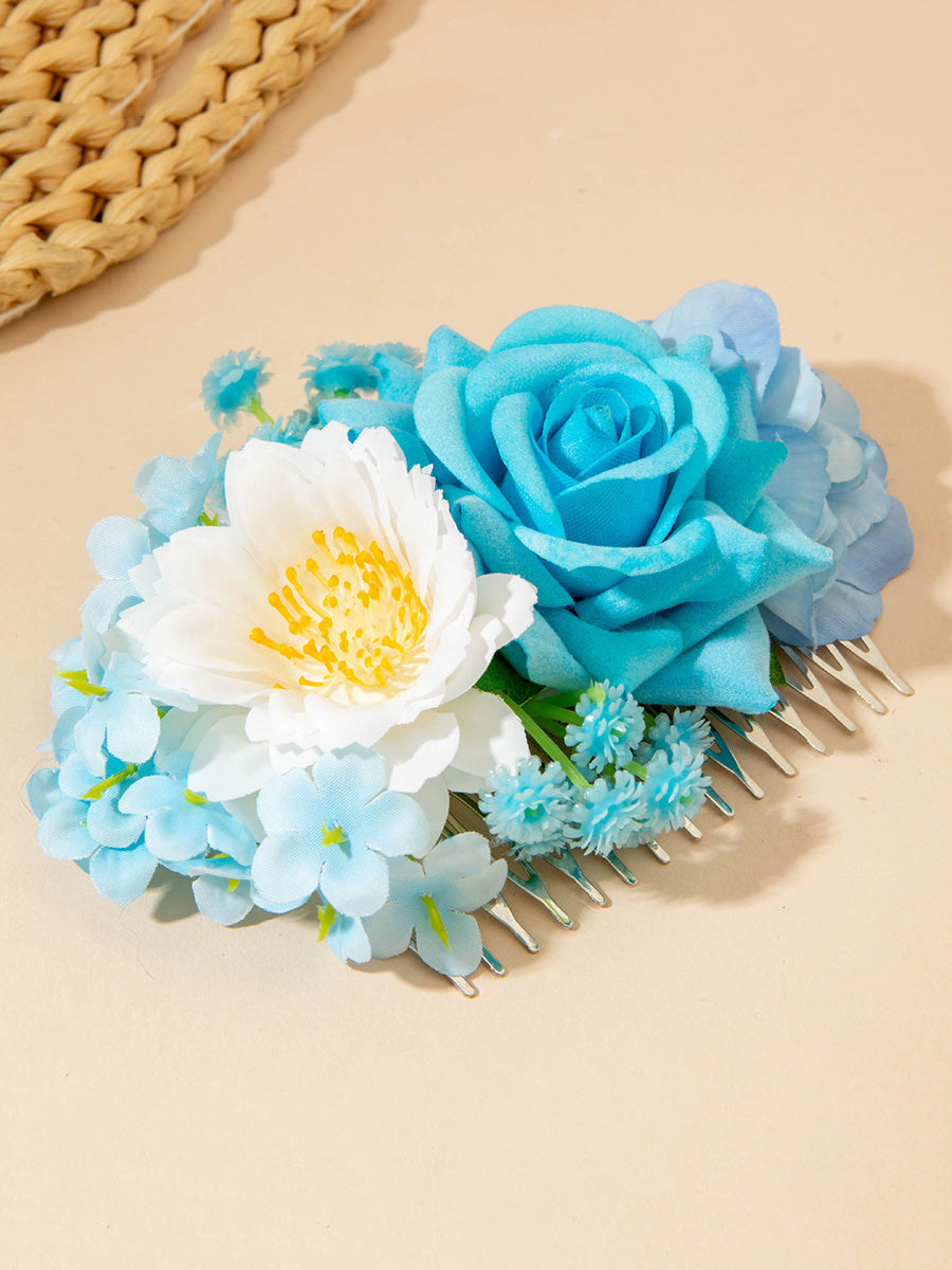 Flower Shape Hair Clips
