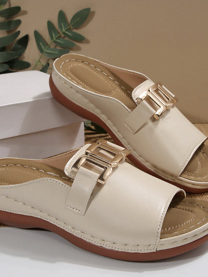 Solid Color Slippers