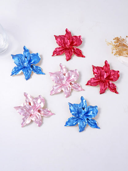 Flower Shape Earrings Accessories