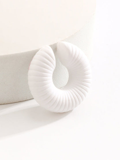 Geometric Solid Color Ear Clip
