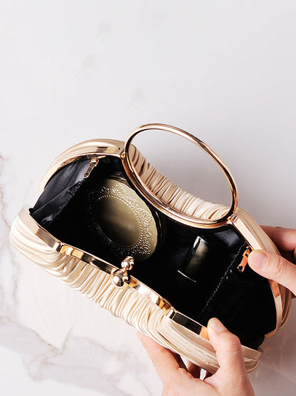 Pleated Split-Joint Bags Handbags