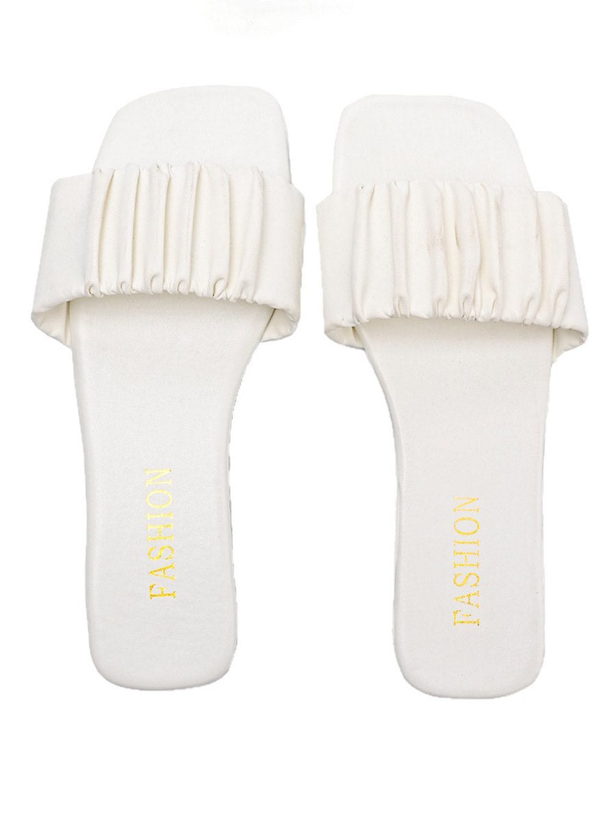 Solid Color Slippers