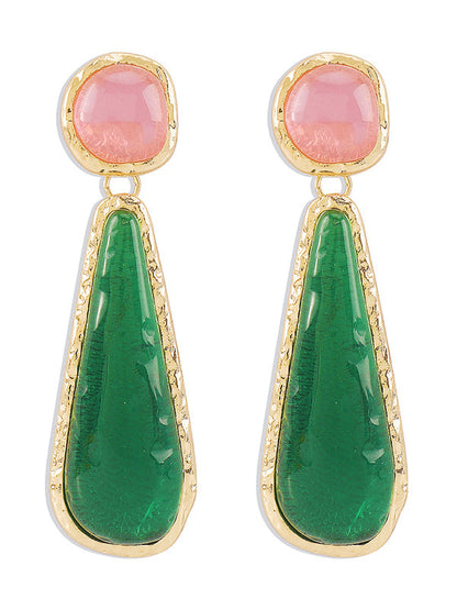 Geometric Drop Earrings