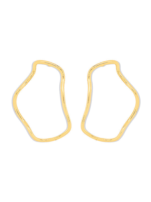 Normcore Geometric Drop Earrings