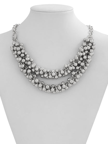Chains Geometric Solid Color Necklaces Accessories