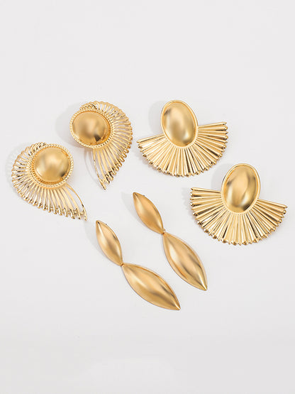 Geometric Drop Earrings