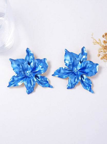 Flower Shape Earrings Accessories