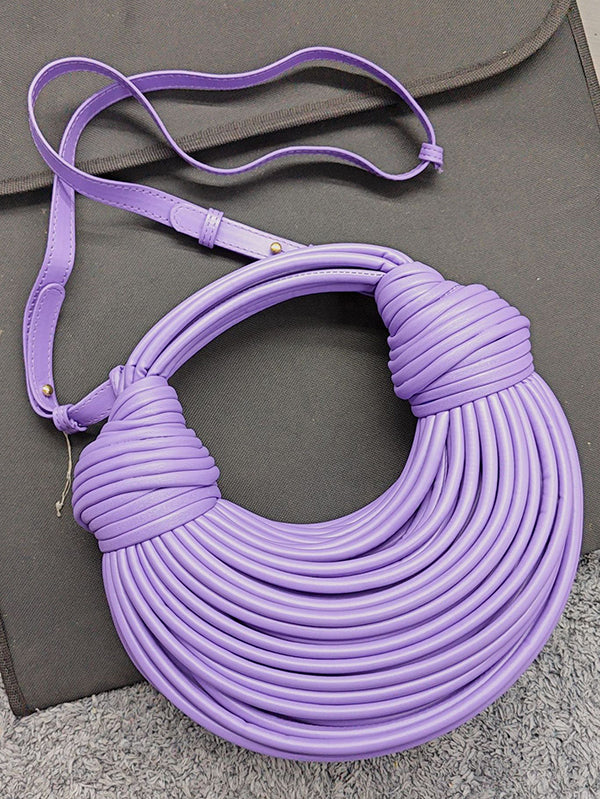 Geometric Zipper Handbags