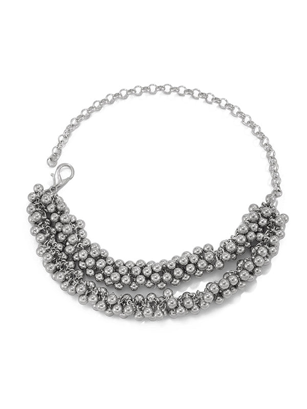 Chains Geometric Solid Color Necklaces Accessories