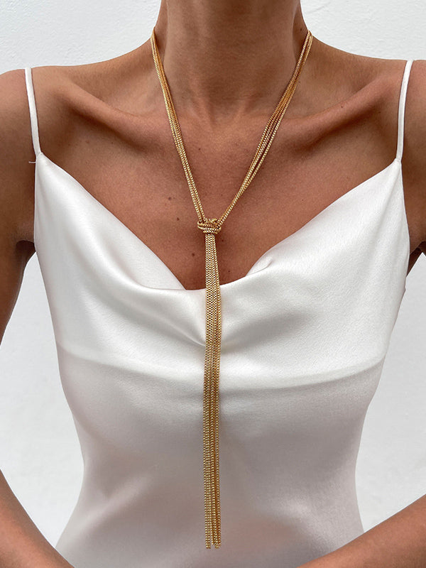 Tasseled Necklaces Accessories