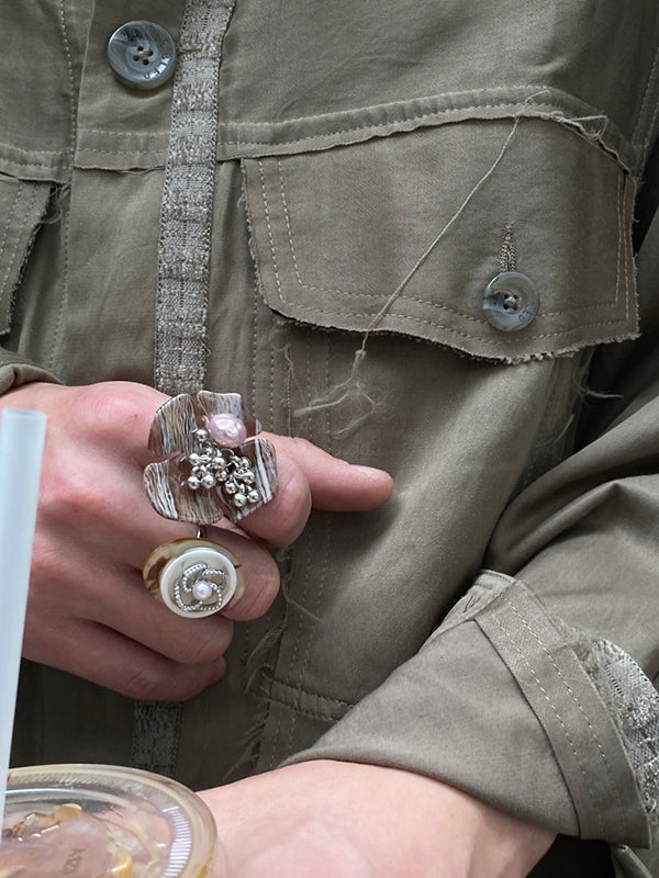 Flower Shape Rings Accessories