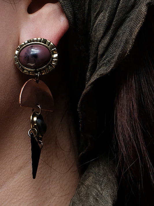 Geometric Drop Earrings