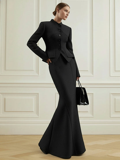 Bodycon High Waisted Solid Color Skirts Bottoms