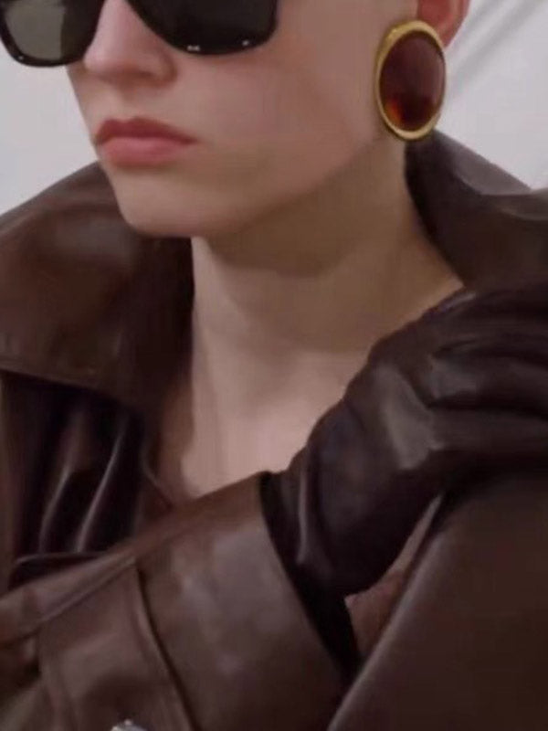 Geometric Split-Joint Earrings Accessories