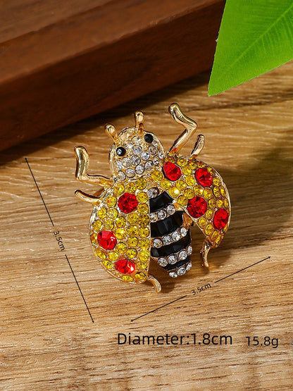 Insect Shape Rhine Stones Rings Accessories