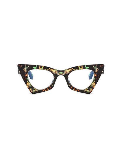 Sun-Protection Geometric Hollow Sunglasses Accessories