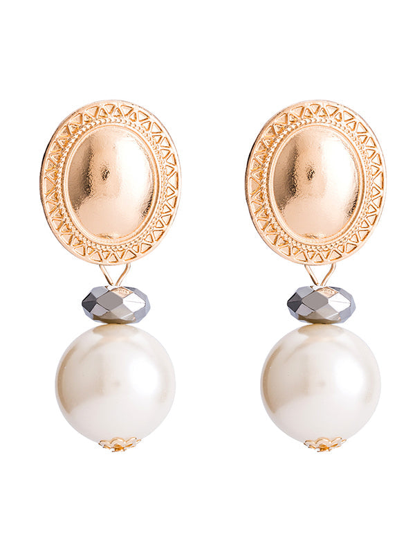 Geometric Drop Earrings