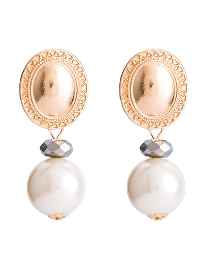 Geometric Drop Earrings