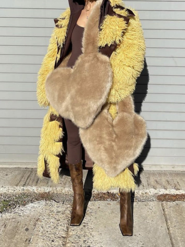 Heart Shape Split-Joint Bags Handbags