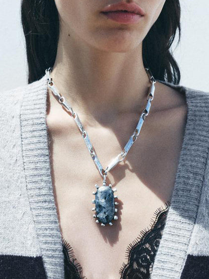 Normcore Chains Geometric Necklaces Accessories