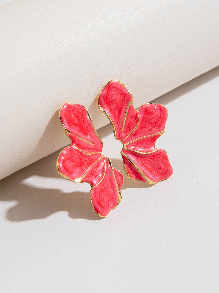 Flower Shape Earrings Accessories