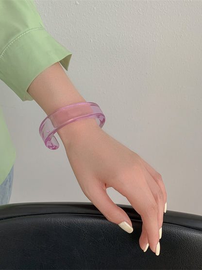 Geometric Ringent Solid Color Bracelet Accessories