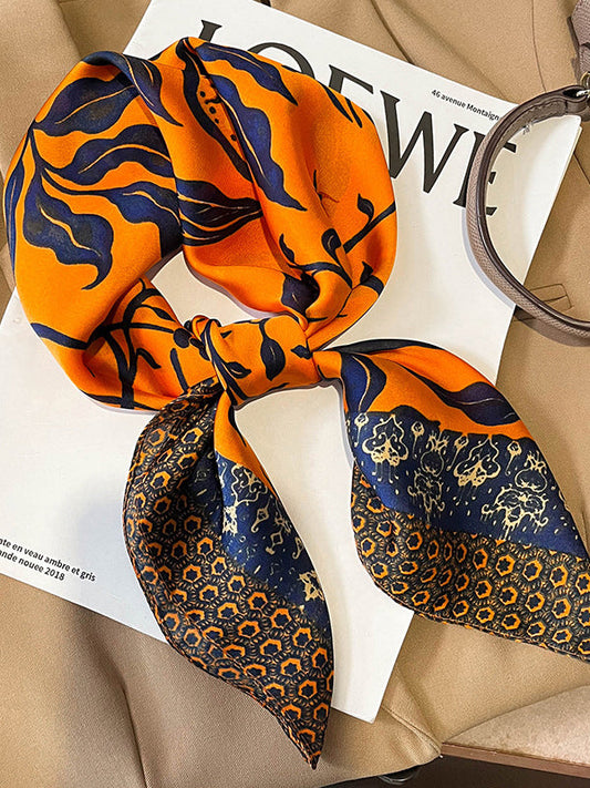 Floral Printed Vintage Shawl&Scarf