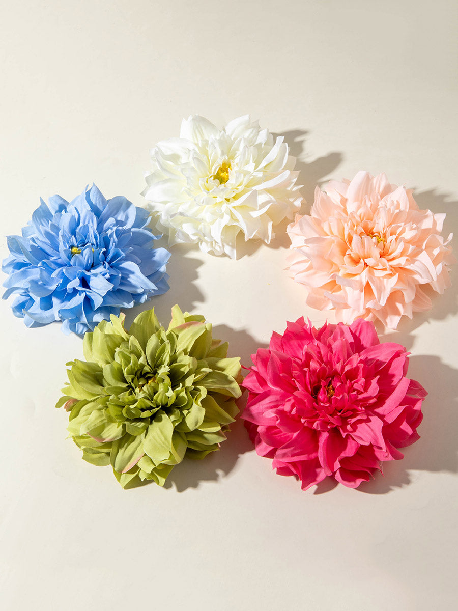 Three-Dimensional Flower Hair Clips
