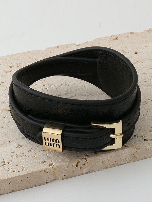 Buckle Geometric Bracelet Accessories