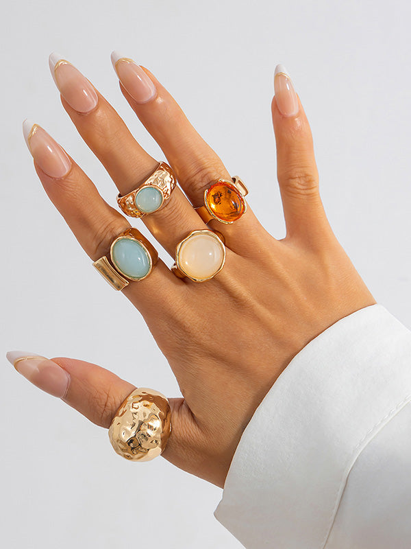 Geometric Ringent Rings Accessories