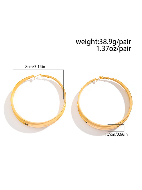 Geometric Drop Earrings