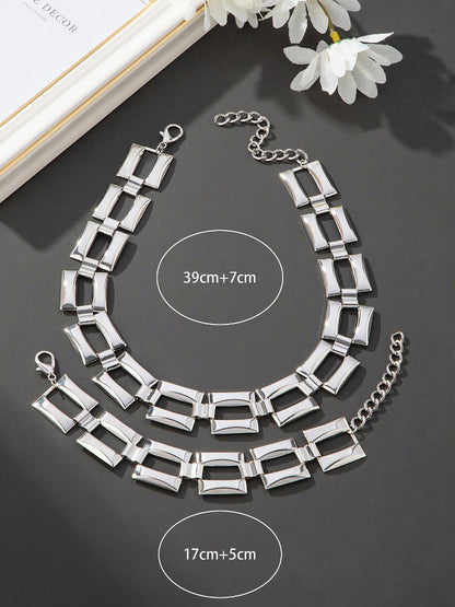 Chains Bracelet Accessories Necklaces Accessories Sets
