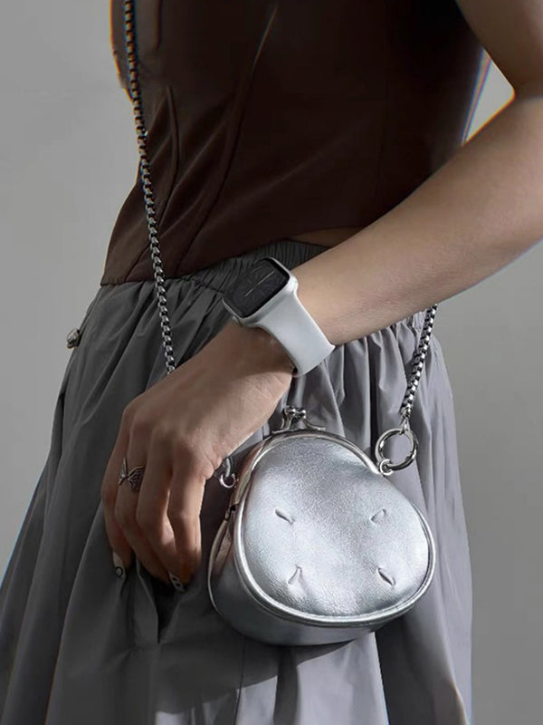 Chains Geometric Split-Joint Mini Bags Accessories Crossbody Bags