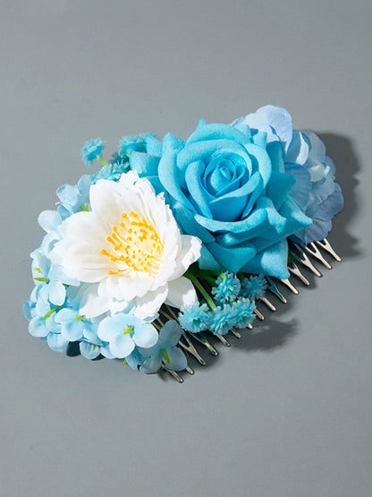 Flower Shape Hair Clips