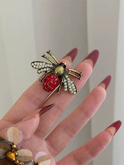 Insect Shape Rhine Stones Rings Accessories