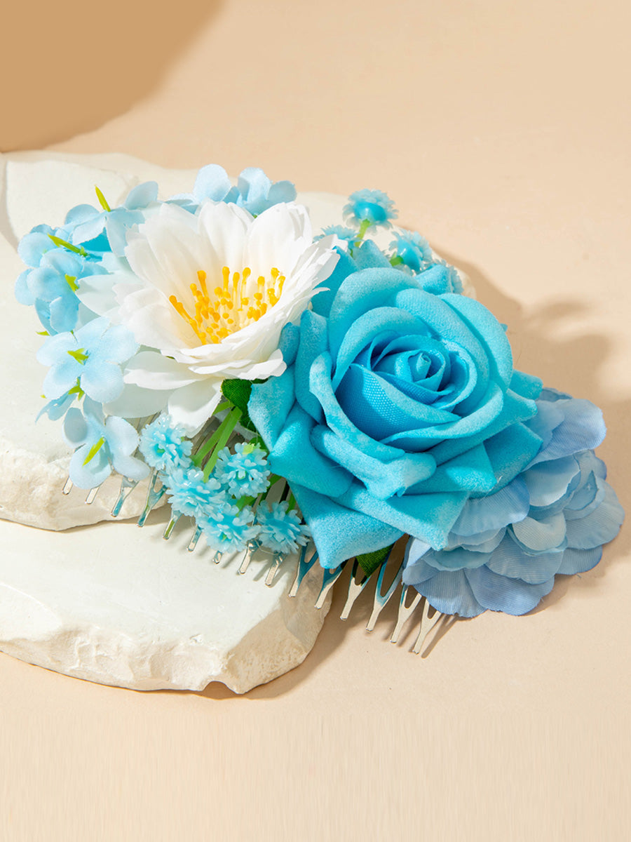 Flower Shape Hair Clips